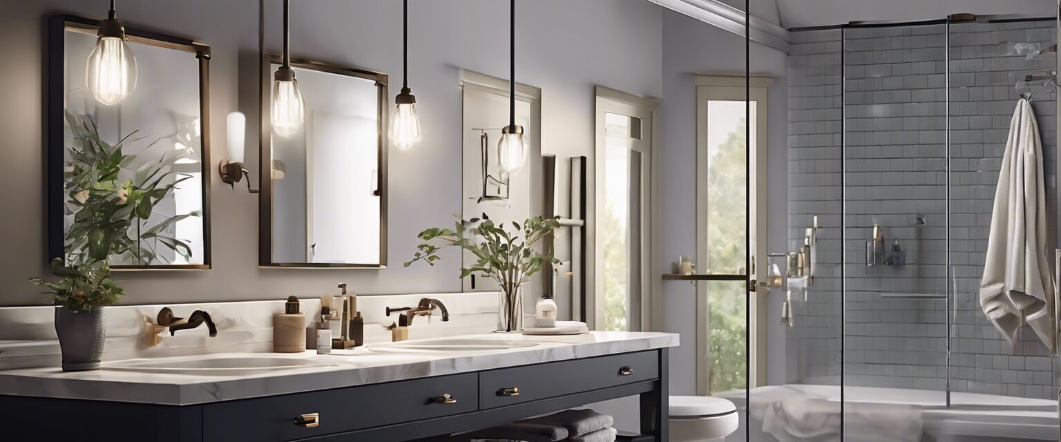 Bathroom lighting maintenance tips